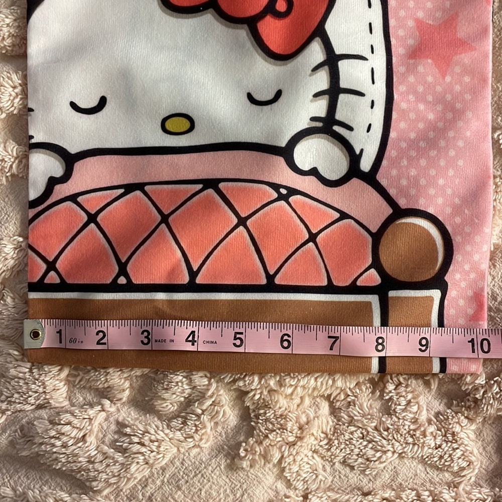 Sleeping Hello Kitty Drawstring Bag - Picture 3 of 4
